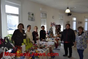 L’Ehpad du centre Hospitalier : marché de Noël (Montceau)