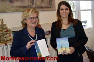 Emilie Lebrun reçue par Mme Jarrot