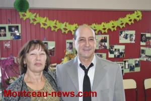 Un 100 pour super-Mario et Sylviane à la salle des fêtes de St Berain-sous-Sanvignes