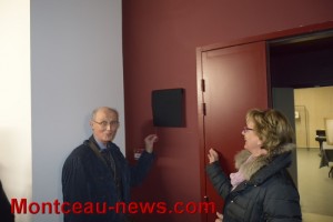 Inauguration de la salle de théâtre Pierre Moreau aux ADJ