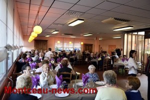 Repas de la Ste Barbe à la résidence des Peupliers (Montceau-les-Mines)