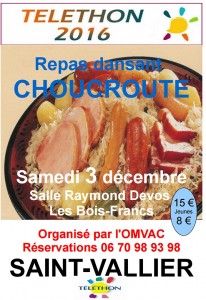 Rappel : Téléthon (Saint-Vallier)