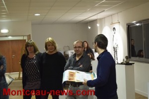 Vernissage a l’espace culturel Leclerc de Montceau