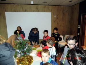 Goûter de Noël pour les jeunes Vététistes