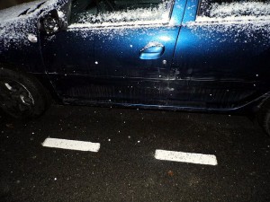 Accrochage et délit de fuite à Blanzy