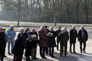Blanzy : dépôt de gerbe au Mémorial d’Afrique du Nord