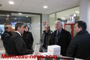 Inauguration de la nouvelle agence du Crédit mutuel à Génelard