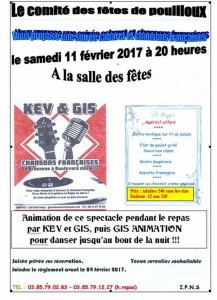 Comité des fêtes de Pouilloux