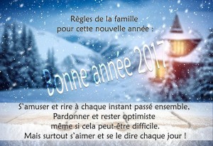 Bonne et heureuse année 2017 !