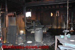 Incendie, ce matin, dans une menuiserie à Joncy