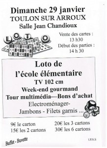 Ecole élémentaire de Toulon-sur-Arroux (sortir)