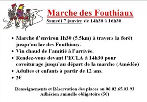Samedi 7 janvier 2017, la marche des galipotes à Saint-Vallier