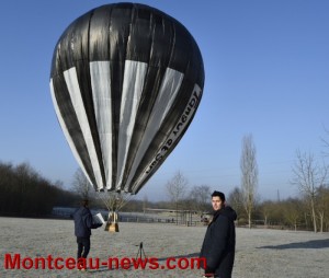 Une Montgolfière solaire dans le ciel de Montceau – VOIR LES VIDEOS