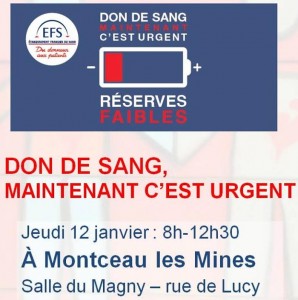 Amicale du don du sang de Montceau