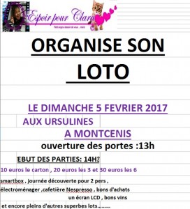 Association « espoir pour clara » (Sortir)