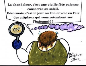 La pensée de la Joyeuse non pas du lundi mais…
