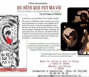 A l’ECLA, ce mercredi et demain jeudi…