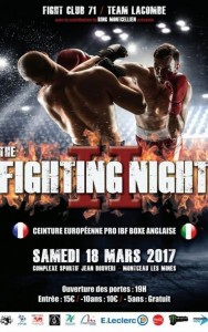 RAPPEL : Le Fight club 71 prépare sa seconde édition de la « Fighting Night »
