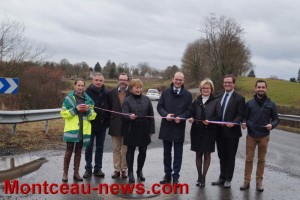 Inauguration de la RD119A (Montceau)