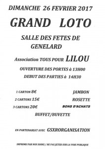 Association « Tous pour Lilou » (Génelard)