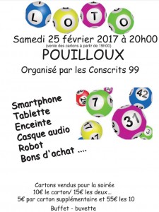 Conscrits 99 de Pouilloux