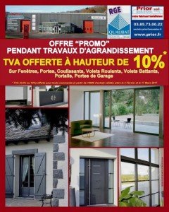 « PRIOR » votre fabricant et installateur de menuiserie aluminium (Montceau – Montcenis)