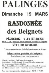 Randonnée des Beignets (Palinges)