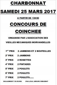 Association des vieilles mécaniques morvendelles (Charbonnat)