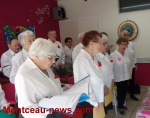 La chorale des Peupliers à l’EHPAD des Glycines