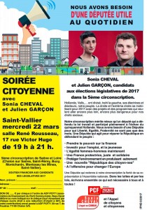 Législatives 2017 – 5ème circonscription (PCF – Front de gauche)