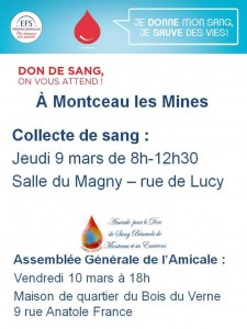 Amicale du don du sang de Montceau