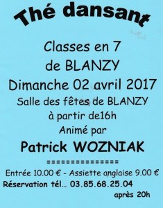 Classe en 7 de Blanzy