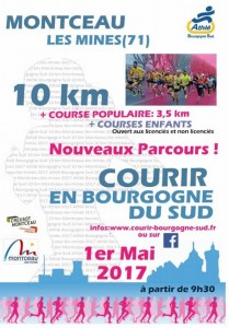 10 Km Moncteau les Mines, Courir en Bourgogne du Sud