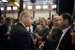 En visite au Creusot (Politique)