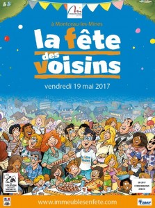 Fête des voisins 2017 (Montceau-les-Mines)
