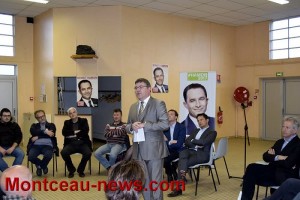 Réunion de soutien à Benoit Hamon au Magny (Politique)