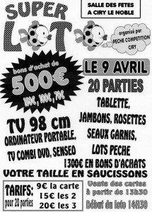 Pêche de compétition de Ciry (Sortir)