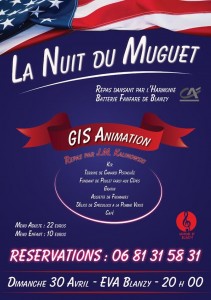 Nuit du Muguet organisé par l’Harmonie-BF de Blanzy