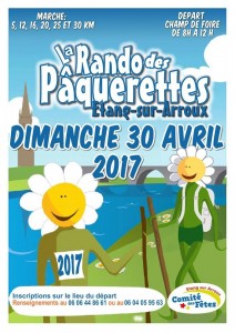 « La Rando des Paquerettes » à Etang-sur-Arroux