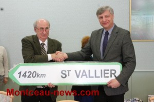 Visite officielle de la délégation de Rybnik à Saint-Vallier