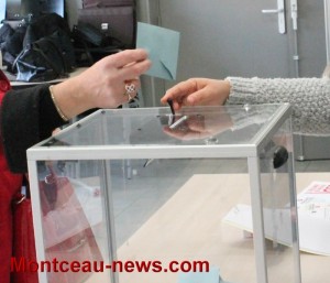 Elections présidentielles (carte électorale) à Saint-Vallier