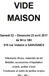 Vide maison (Sanvignes)