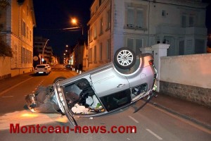 Faits divers : cette nuit : accident spectaculaire avec délit de fuite…