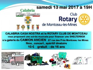 Calabria Casa Nostra et le Rotary Club de Montceau pour une soirée solidaire !