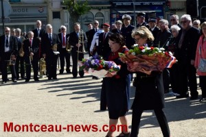 Journée nationale du souvenir des victimes et des héros de la déportation (Montceau)