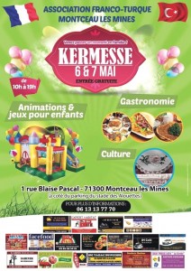 Kermesse annuelle Franco-turque de Montceau (Sortir – Voir la vidéo)