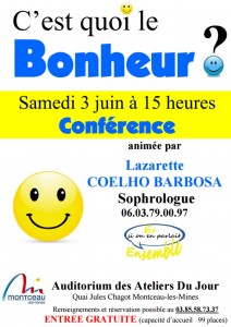 « C’est quoi le bonheur ? » (Santé – Montceau)
