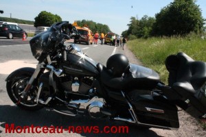 Faits divers – Un motard percute l’arrière d’une voiture (Blanzy)