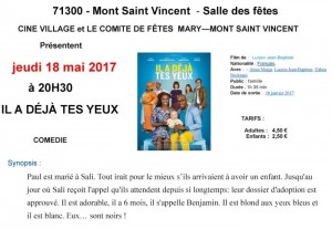 Comité des fêtes – Ciné Villages (Mont-Saint-Vincent)