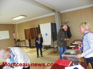 Elections présidentielles Sanvignes Total des bureaux à midi